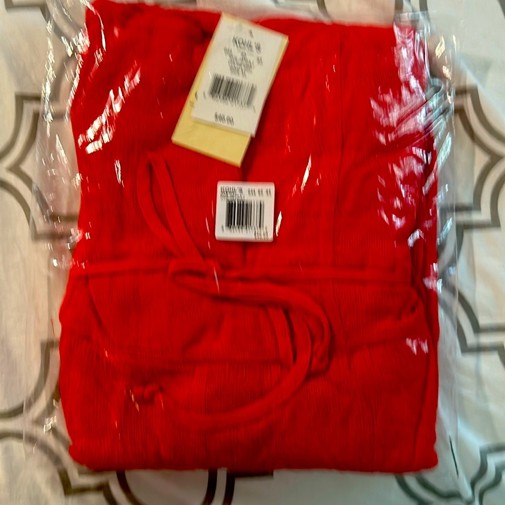 Sleeveless woman jumpsuit XL Red